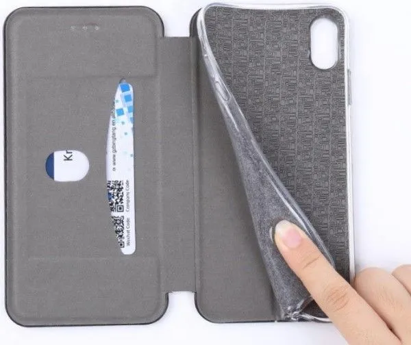 Futrola Leather FLIP Black SAMSUNG MCLF11- S22