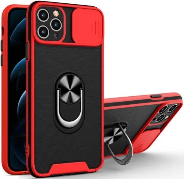 Futrola Magnetic Defender Silicone Red XIAOMI MCTR8- Redmi Note 10 Pro