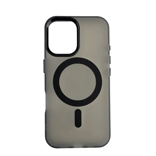 Futrola Magsafe FLURO COLOR za Iphone 16/ crna