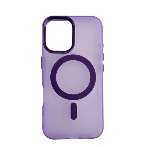 Futrola Magsafe FLURO COLOR za Iphone 16/ ljubičasta