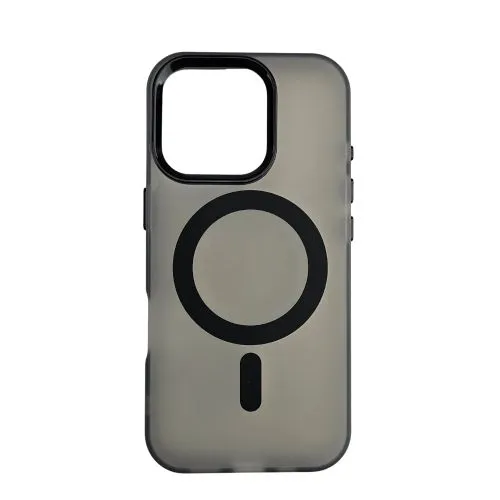 Futrola Magsafe FLURO COLOR za Iphone 16 Pro/ crna
