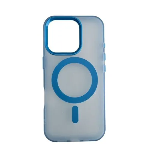 Futrola Magsafe FLURO COLOR za Iphone 16 Pro/ plava
