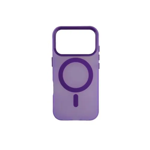 Futrola Magsafe FLURO COLOR za Iphone 17 Pro max/ ljubičasta