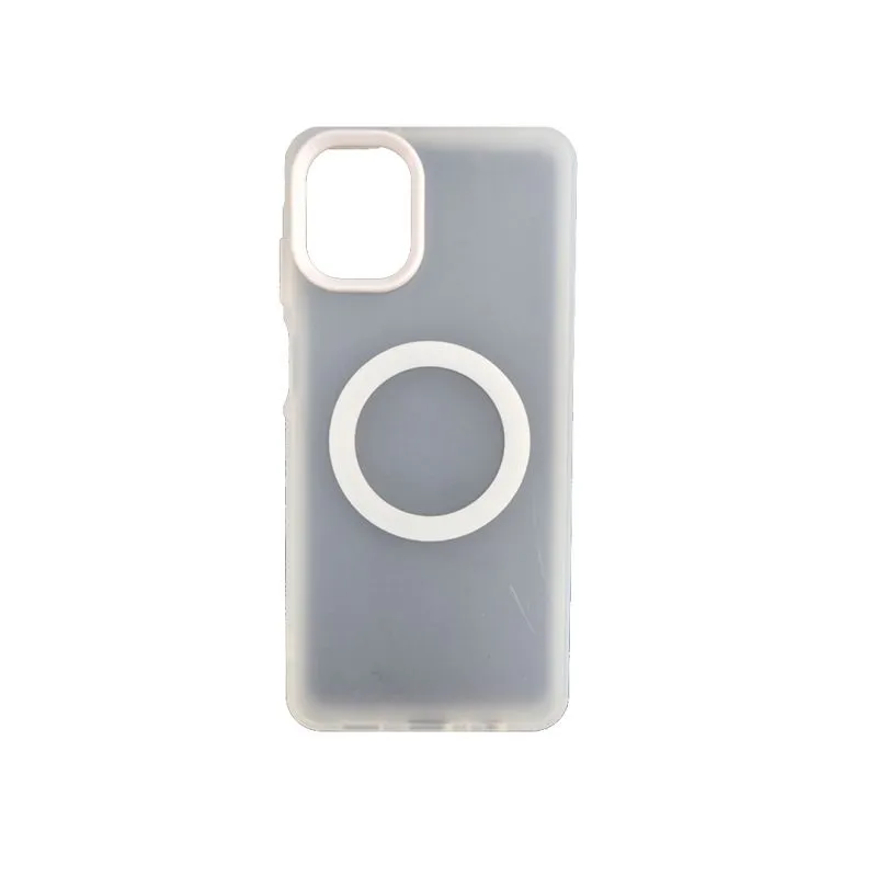 Futrola Magsafe FLURO COLOR za Samsung A07/ bela
