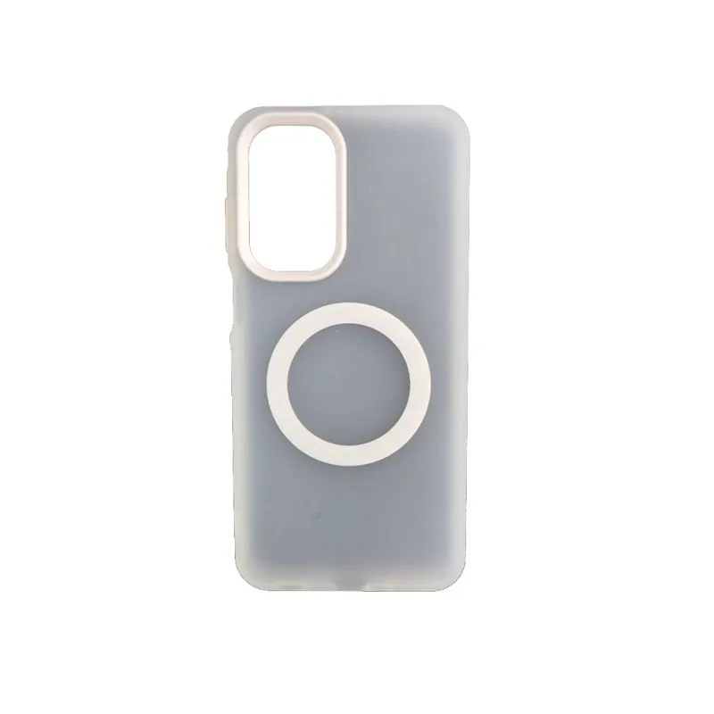 Futrola Magsafe FLURO COLOR za Samsung A17/ bela