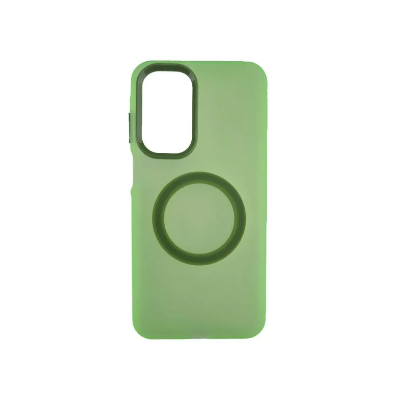 Futrola Magsafe FLURO COLOR za Samsung A17/ zelena