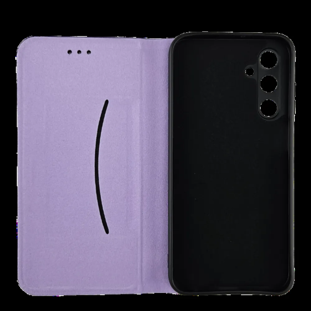 Futrola na preklop Elegant za Samsung A15/ ljubičasta