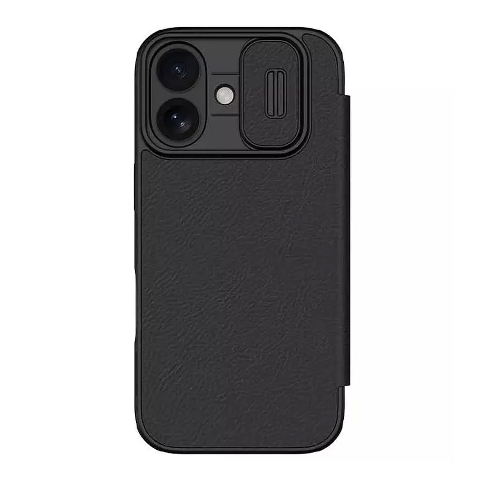 Futrola NILLKIN QIN Pro za iPhone 17/ crna