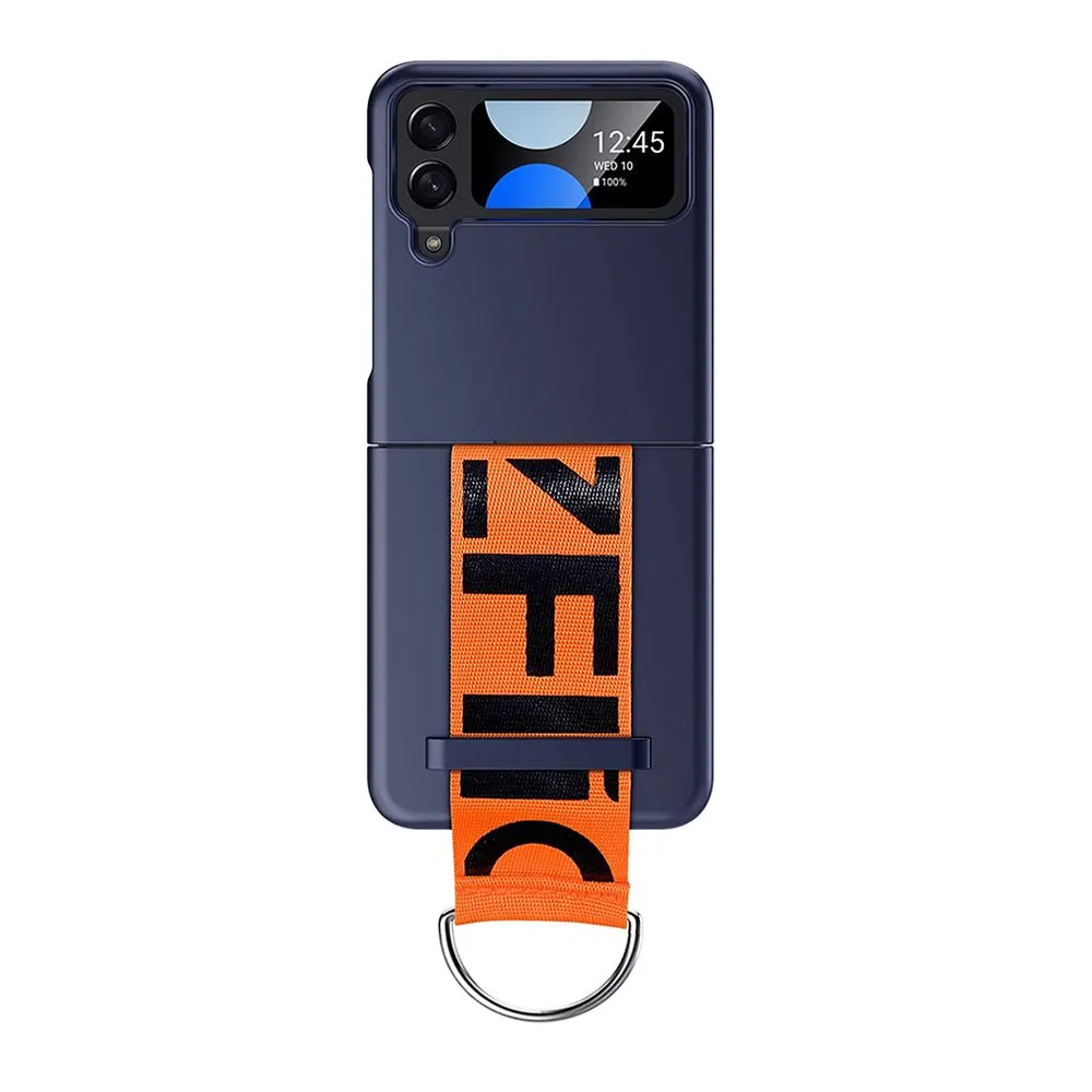 Futrola Ring Wrap za Samsung F721B Galaxy Z Flip 4 5G/ plava