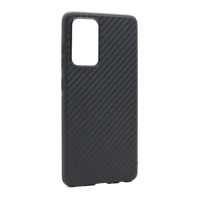 Futrola Silikonska Carbon Light za Samsung A525F/A526B/A528B Galaxy A52 4G/A52 5G/A52s 5G/ crna