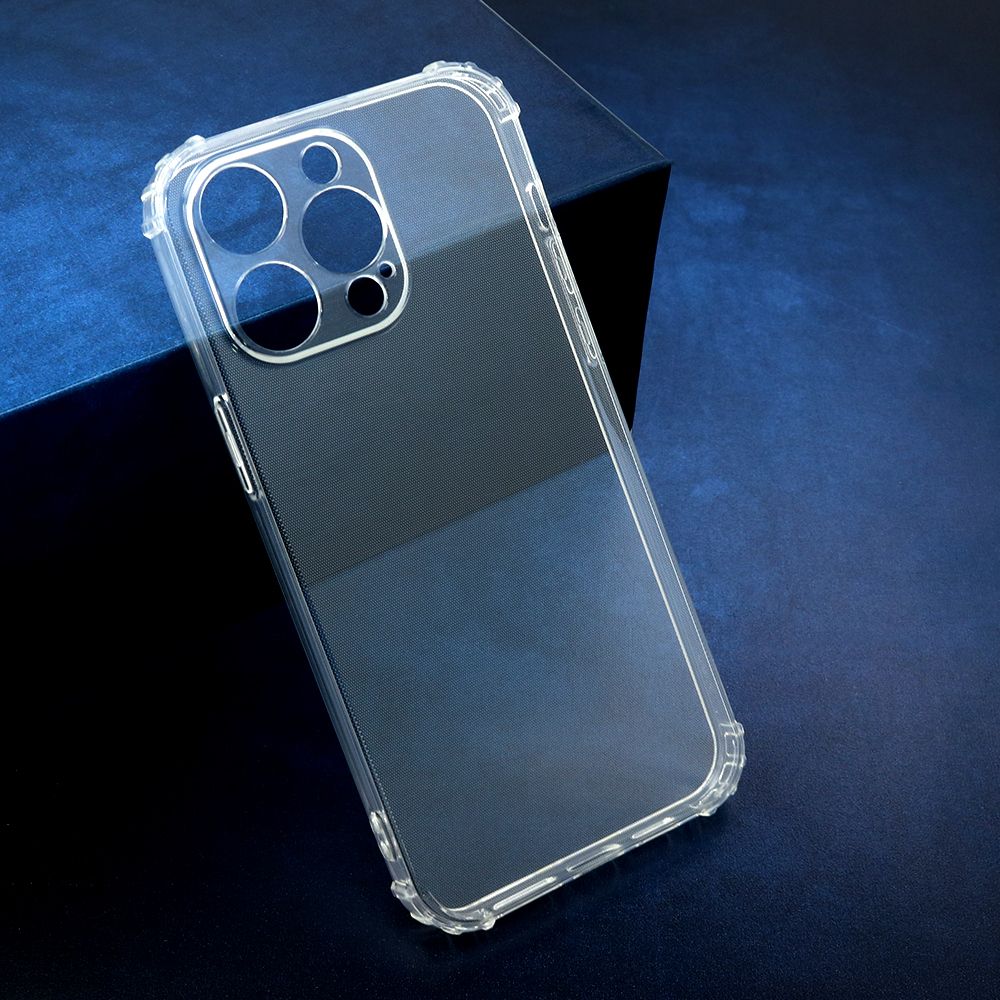 Futrola Silikonska Crashproof za iPhone 15 Pro Max / providna