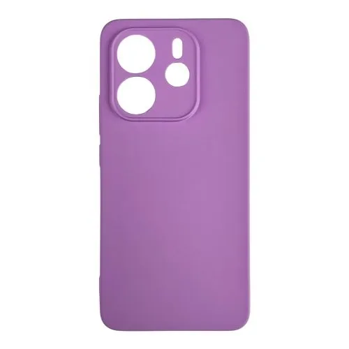 Futrola Silikonska GENTLE Color za Redmi Note 14/ ljubičasta
