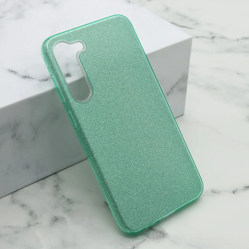 Futrola Silikonska Glitter Show Yourself za Samsung S916B Galaxy S23 Plus/ tirkizna