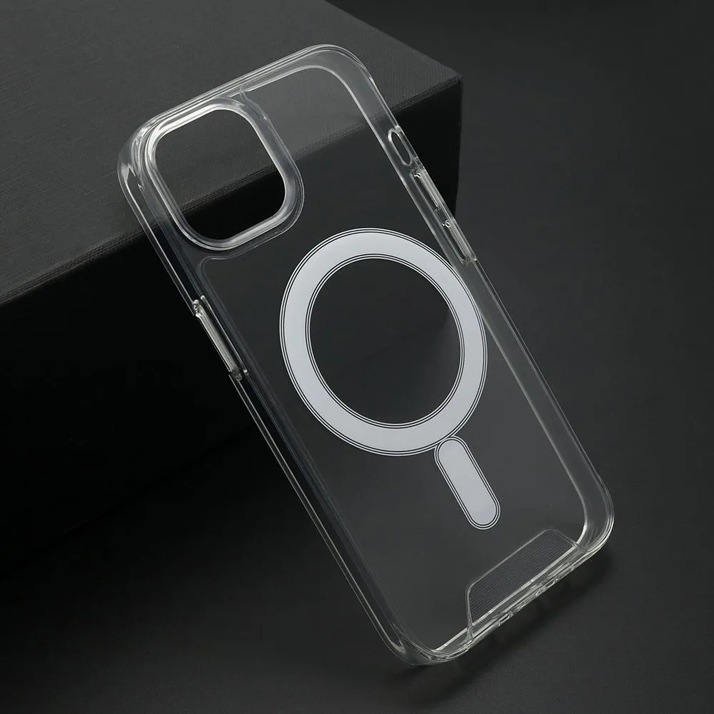 Futrola Silikonska Magnetic za iPhone 15/ providna