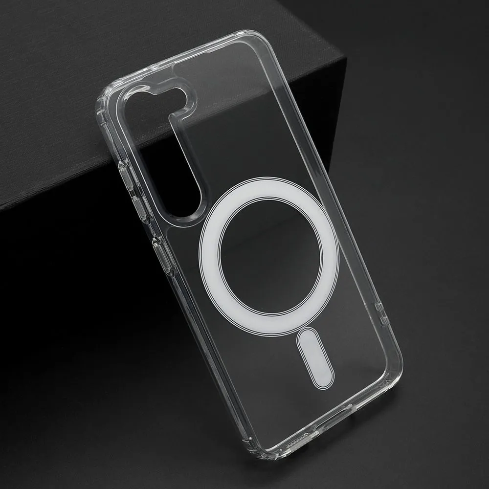 Futrola Silikonska Magnetic za Samsung S911B Galaxy S23 5G/ providna