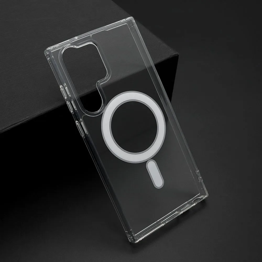 Futrola Silikonska Magnetic za Samsung S918B Galaxy S23 Ultra 5G/ providna
