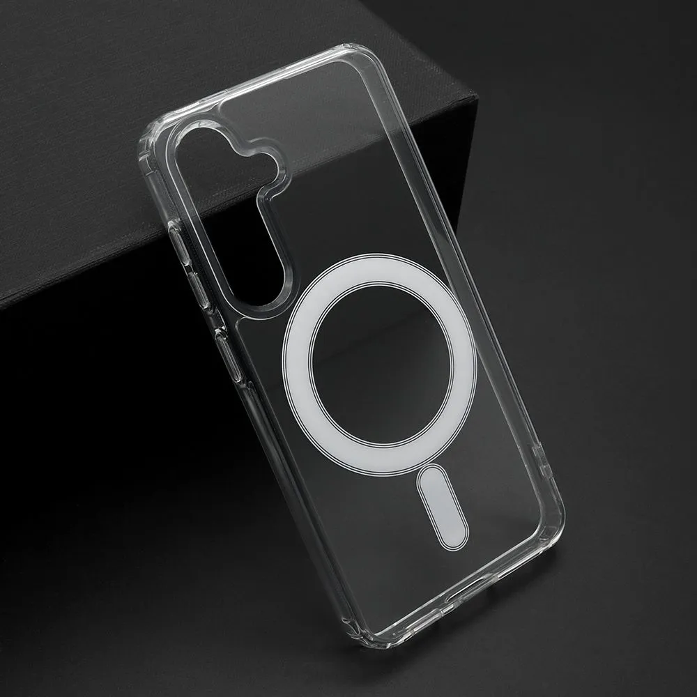 Futrola Silikonska Magnetic za Samsung S921B Galaxy S24 5G/ providna