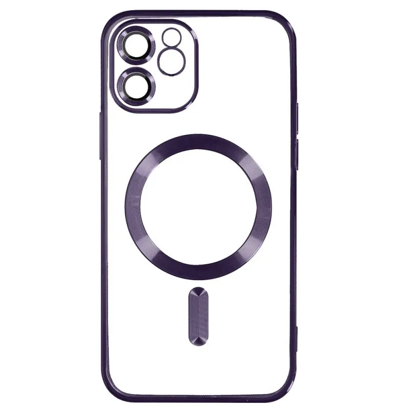 Futrola silikonska sa MagSafe za Iphone 12/ lila