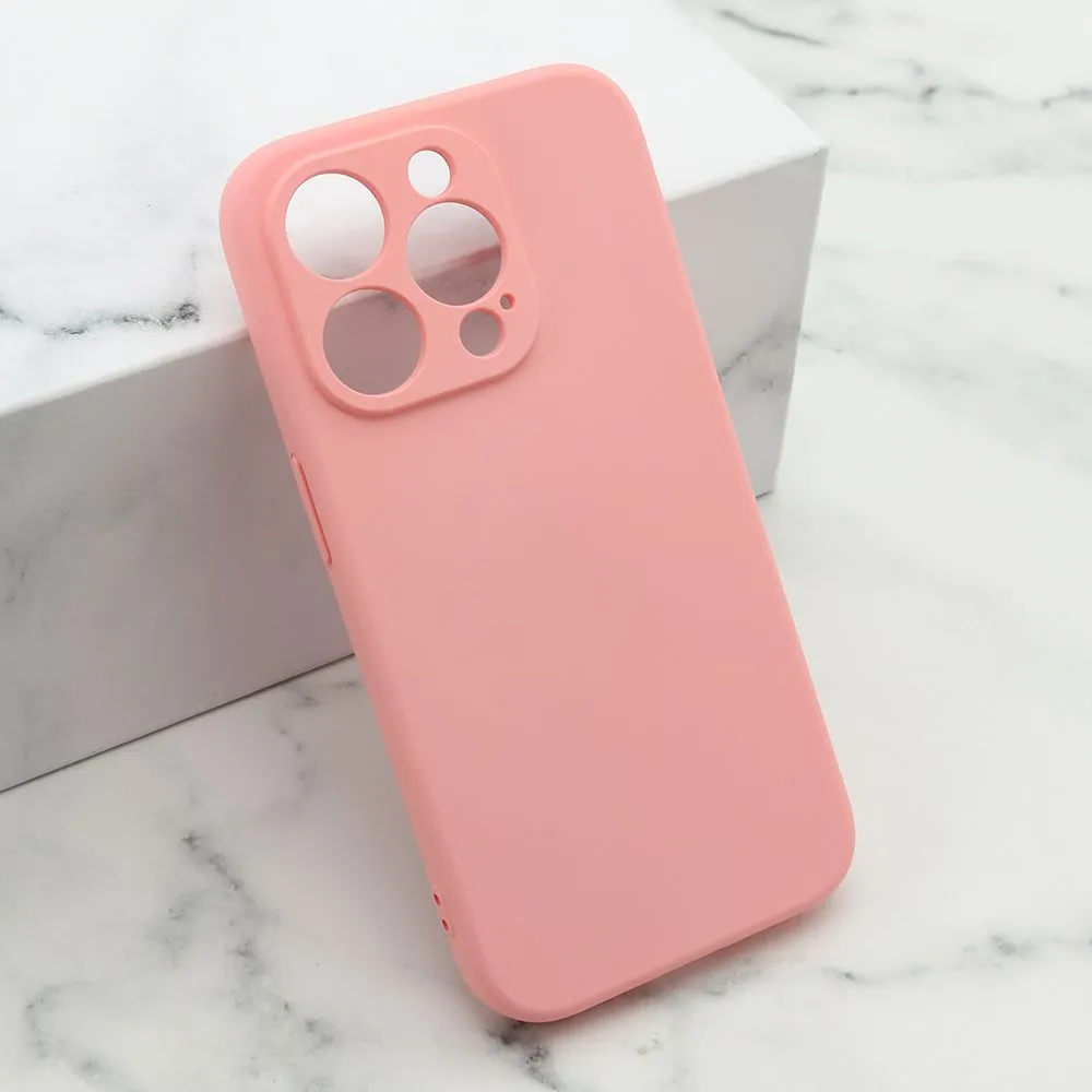 Futrola Soft Silicone za iPhone 15 Pro/ roza