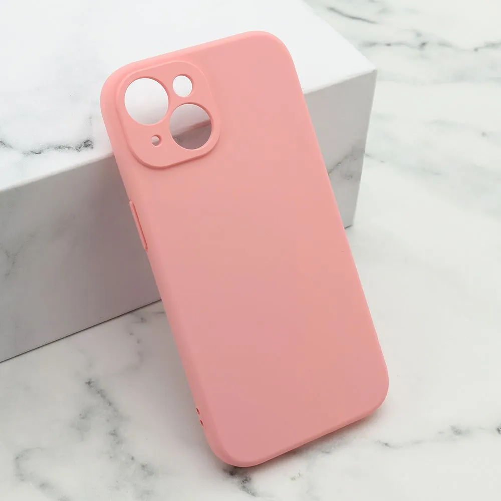 Futrola Soft Silicone za iPhone 15/ roza