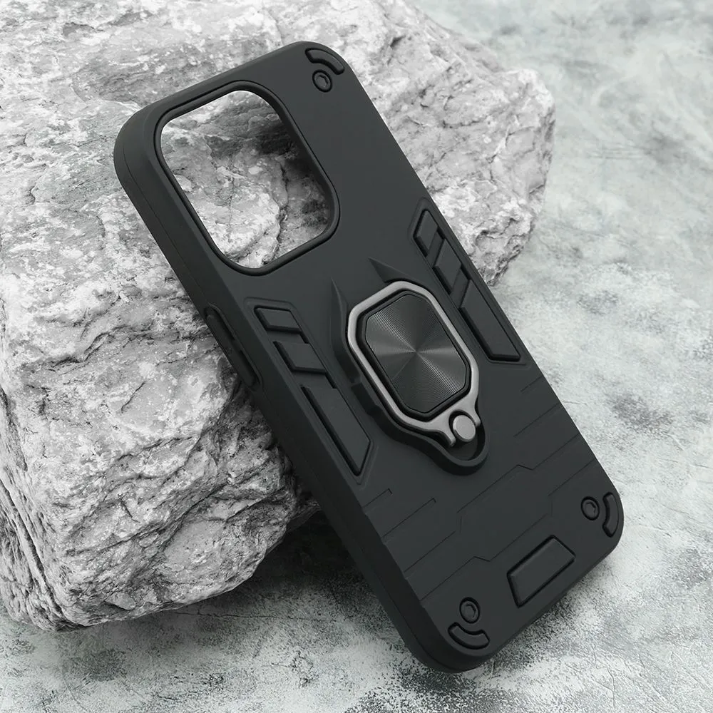 Futrola Square Ring za iPhone 15 Pro/ crna