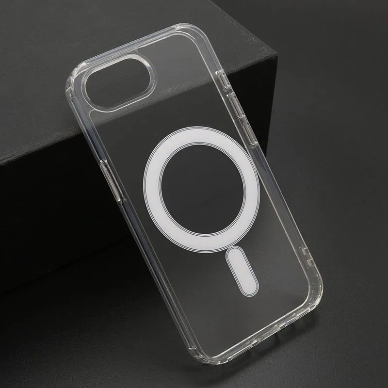 Futrola STANDARD MagSafe (sa IC) za iPhone 16E/ providna (bela)