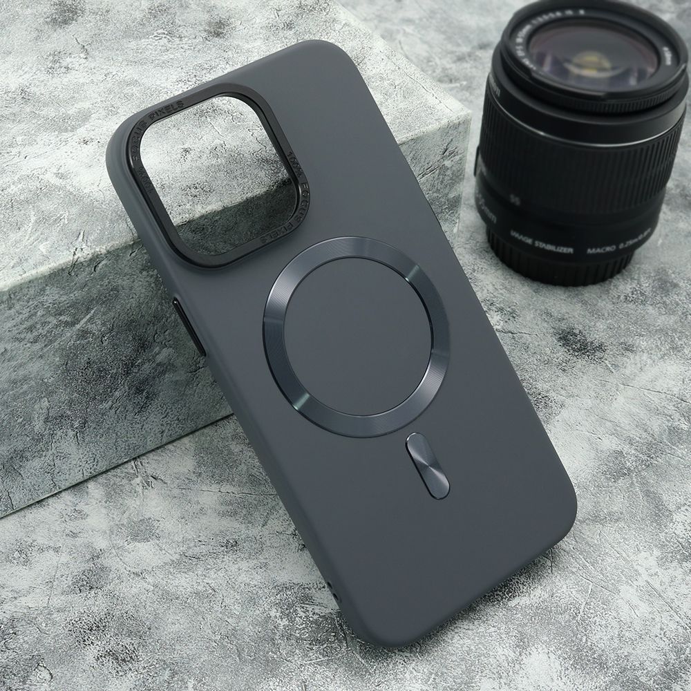 Futrola True Color Magsafe za iPhone 15 Pro Max/ siva