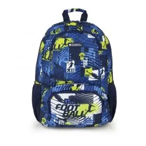 GABOL Ranac školski ergonomski 31x41x12 cm 15l-0,44 kg Ball plava