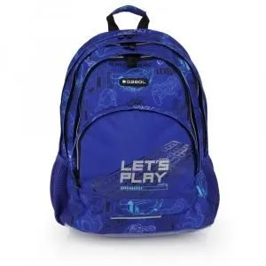 GABOL  Ranac školski ergonomski 32x44x18 cm 21l-0/56 kg Gaming