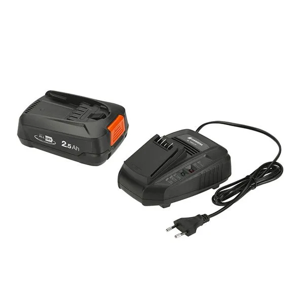 GARDENA Punjač za baterije i baterija 18V 2/5AH P4A SET GA14906-20