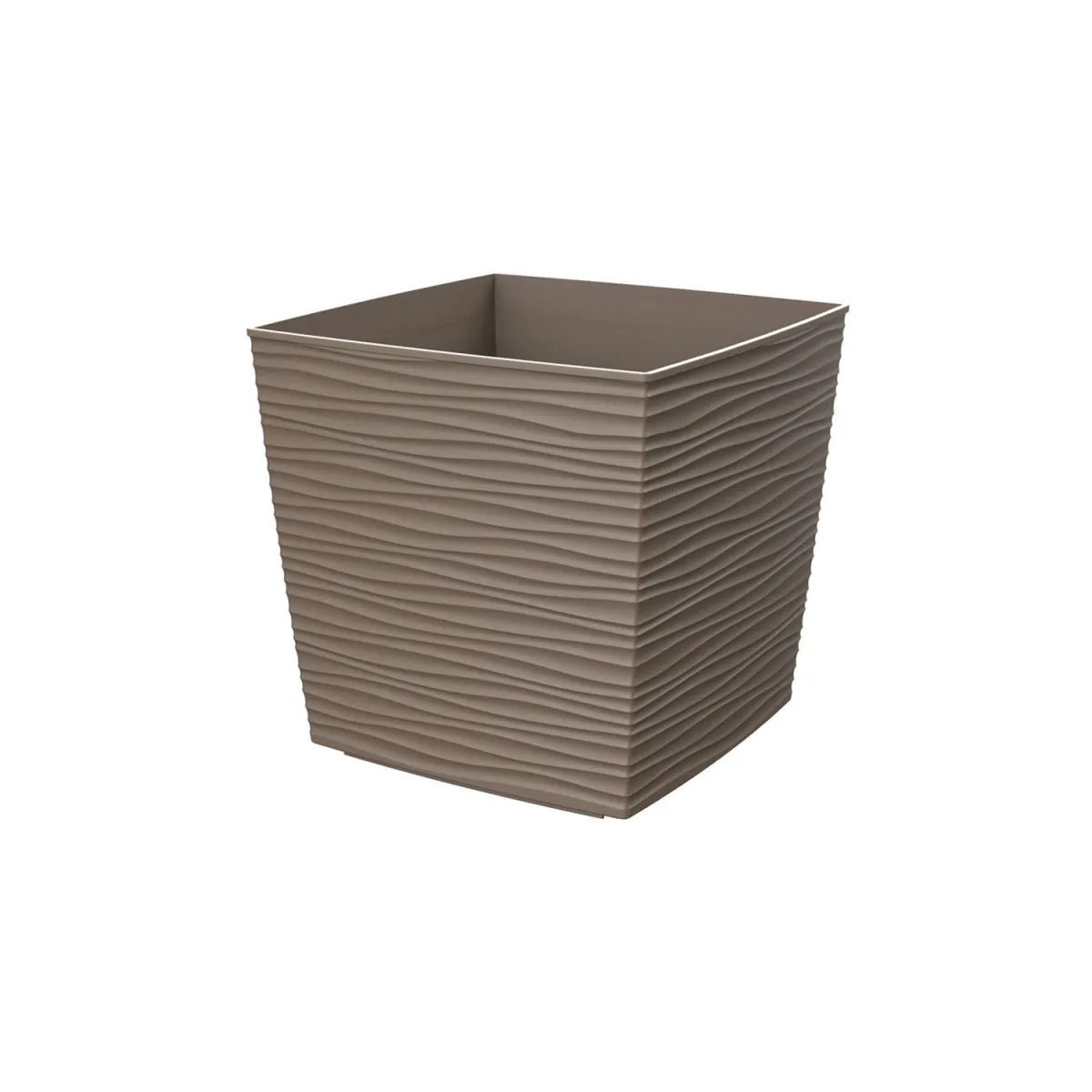GARDINO Saksija 20x20x17.3cm Finesa/ krem