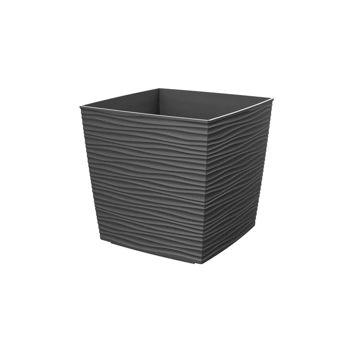 GARDINO Saksija 25x25x23cm Finesa/ antracit