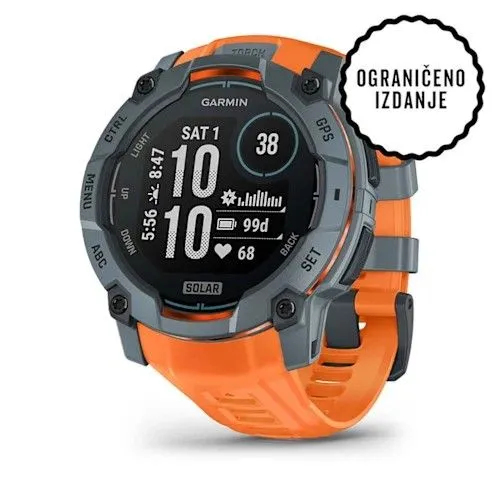 GARMINSat Instinct 3 50 SOLAR Orange