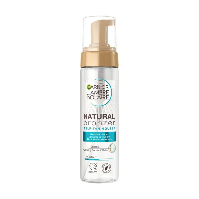GARNIER Ambre Solaire Pena za samopotamnjivanje kože, 200 ml