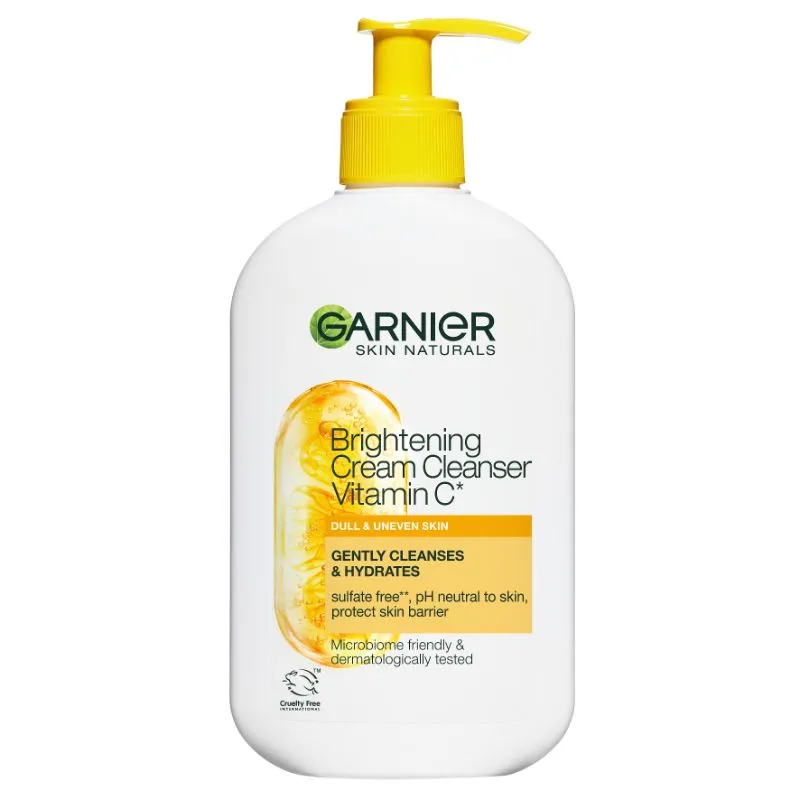 GARNIER Gel za čišćenje lica kremaste teksture, Vitamin C, 250 ml