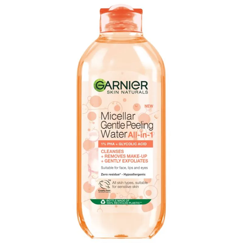 GARNIER Micelarna voda sa efektom blagog pilinga, 400 ml