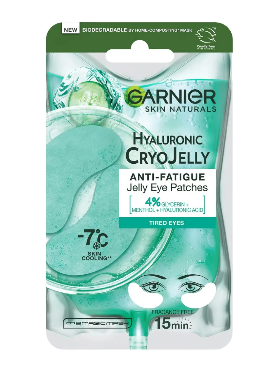 GARNIER Skin Naturals Gel-maska za oči sa efektom hlađenja Jelly