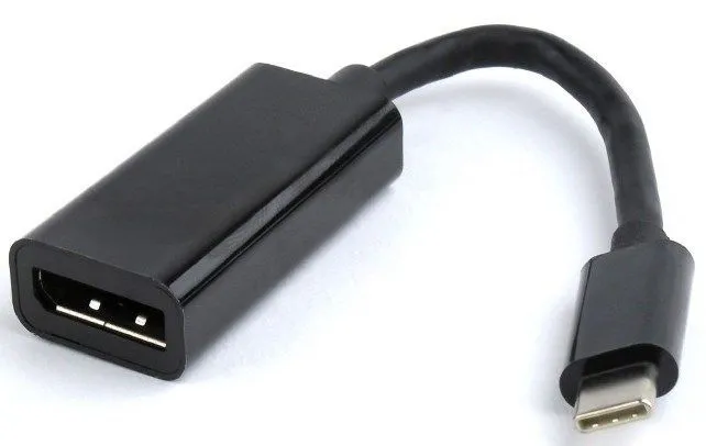 GEMBIRD A-CM-DPF-01 USB-C to DisplayPort adapter, black