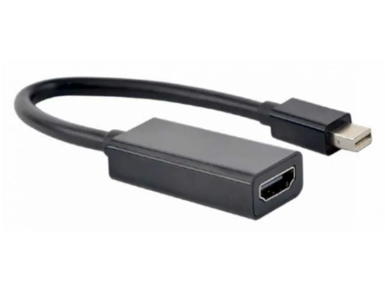 GEMBIRD A-mDPM-HDMIF4K-01 4K Mini DisplayPort to HDMI adapter cable, black