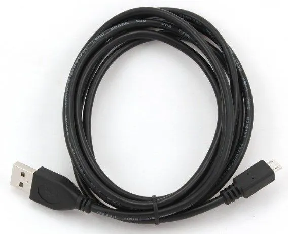 GEMBIRD Adapter kabl, USB na Micro USB, CCP-mUSB2-AMBM-1M, 1m, crna
