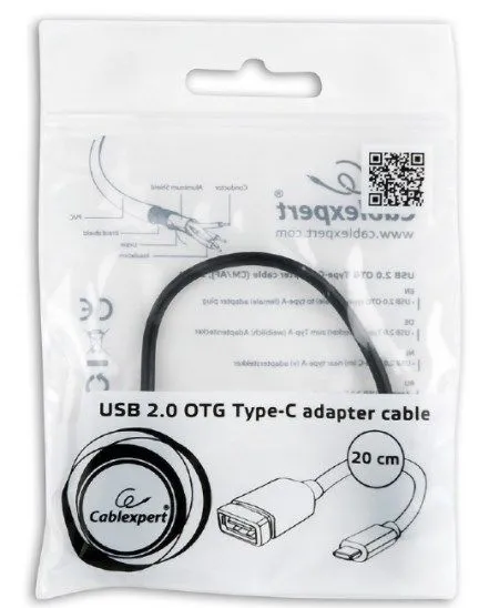 GEMBIRD Adapter x-A-OTG-CMAF2-01, USB 2.0 na OTG Type-C