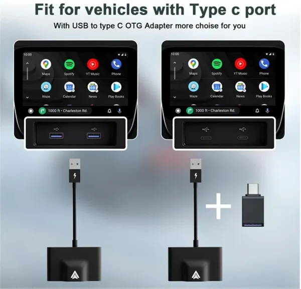 GEMBIRD Android auto bežični, GMB-Carplay, USB adapter
