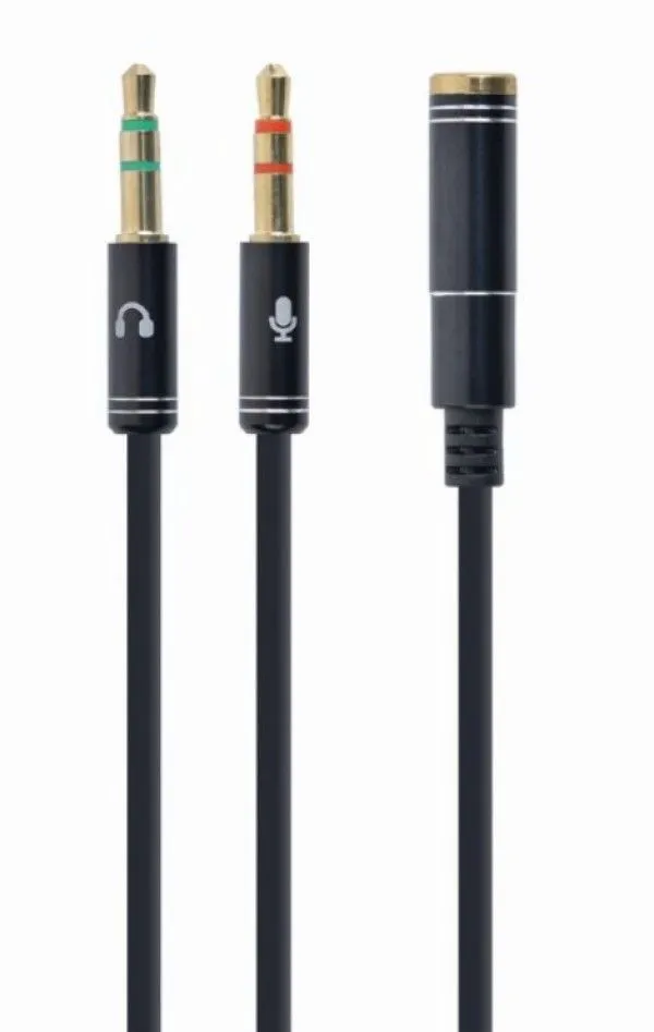 GEMBIRD Audio razdelnik CCA-418M 3.5mm Y razdelnik 2x3.5mm