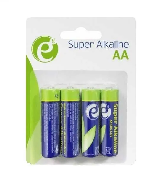 GEMBIRD Baterije ENERGENIE AA, LR6 Alkalne, 4 kom (cena po komadu)