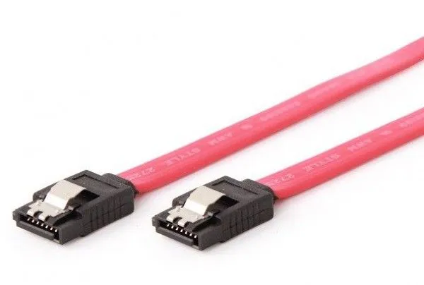 GEMBIRD CC-SATAM-DATA-XL Metal clips, Serial ATA (SATA) data kabl flat 1m