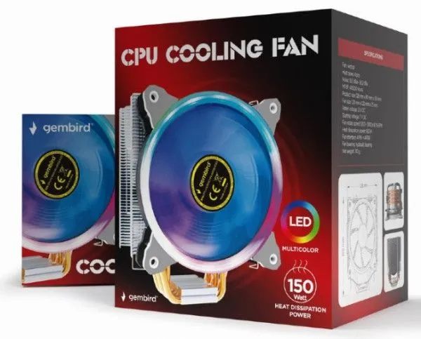 GEMBIRD CPU-HURACAN-ARGB-X130 LED UNI kuler