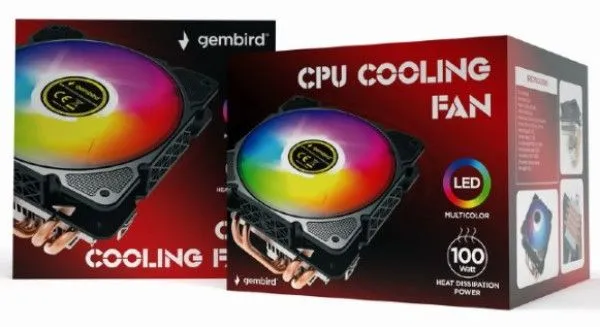 GEMBIRD CPU-HURACAN-ARGB-X140 UNI kuler