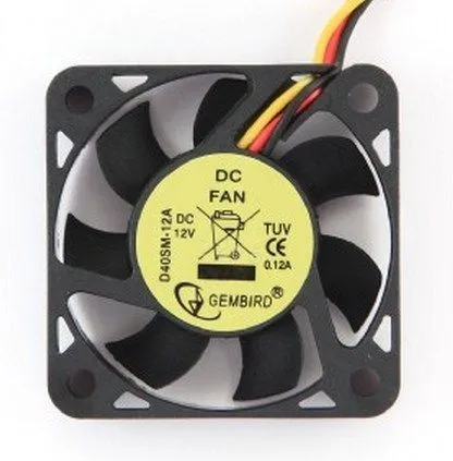 GEMBIRD D40SM-12A ventilator 12v 40x40x10mm