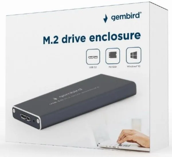 GEMBIRD EE2280-U3C-01 Kuciste za M.2 SSD memoriju USB3.0