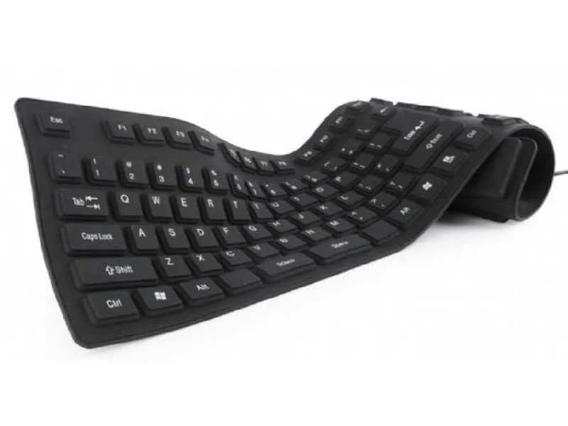 GEMBIRD Fleksibilna tastatura KB-109F-B